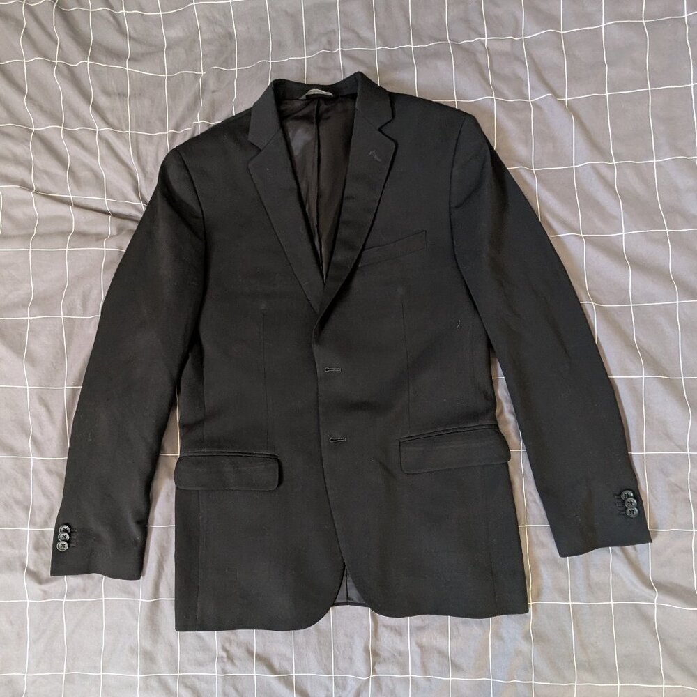 Pronto Uomo Black Suit Jacket - Bundle Offer $15 Off